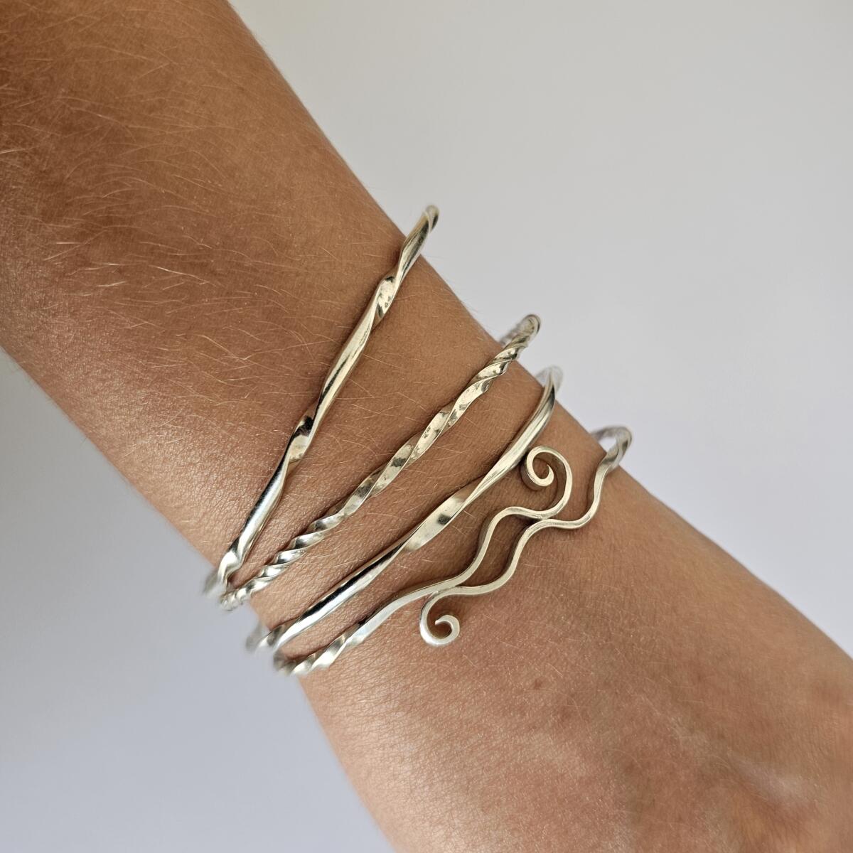 Make Three Stacking Bangles Workshop, from Hotwalls Studios